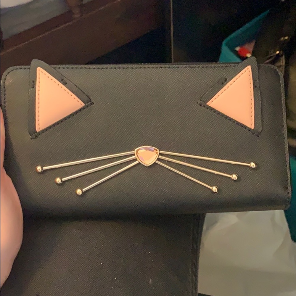 kate spade cat wallet